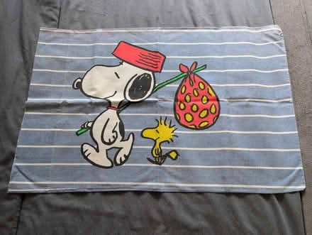 Photo of free Snoopy pillowcase (Eastcote HA5) #1