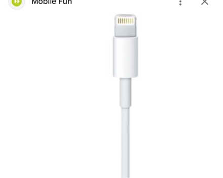 Photo of iPhone charger (MK45) #1