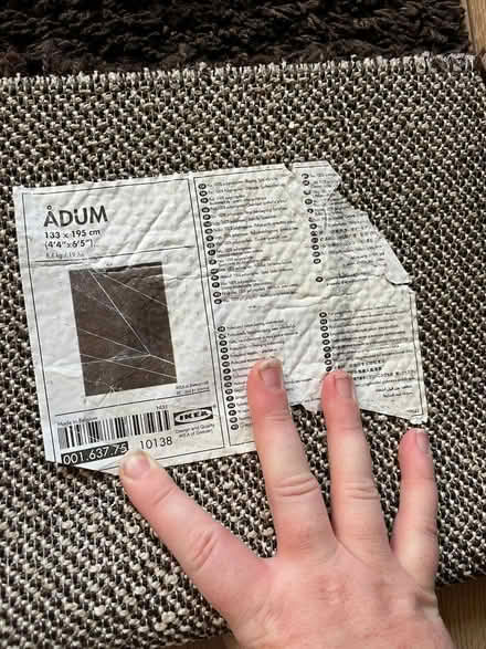 Photo of free IKEA rug (Cowley OX4) #4
