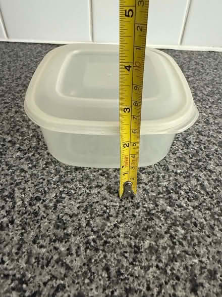 Photo of free Small Square Tupperware Box (New Brighton CH45) #4