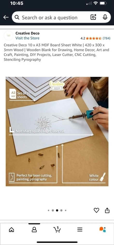 Photo of free 7xMDF wood boards - arts/craft/diy (Muswell Hill N10) #4