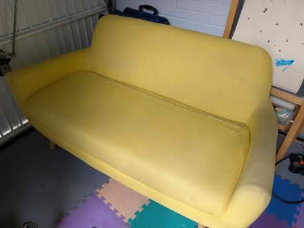Photo of free MADE yellow sofa (Clock House area, BR3) #1