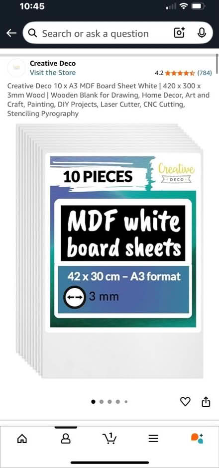 Photo of free 7xMDF wood boards - arts/craft/diy (Muswell Hill N10) #2