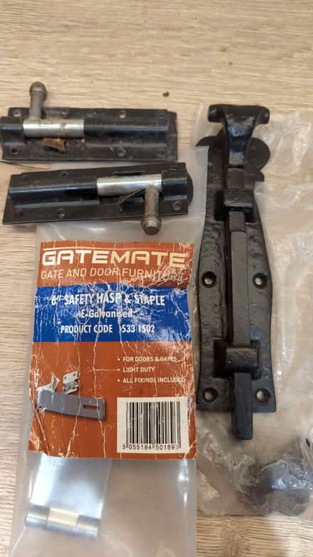 Photo of free Gate bolt and a hasp (Easthampstead RG12) #1