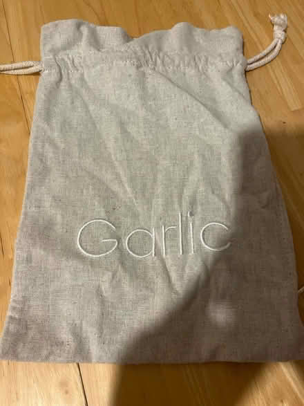 Photo of free Garlic storage bag (SK4 5 Heaton Chapel) #1
