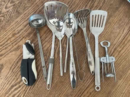 Photo of free Assorted kitchen utensils (Highcliffe BH23) #1