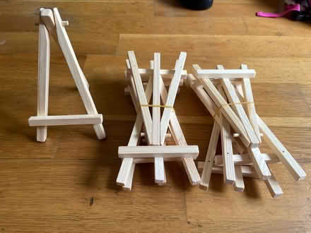 Photo of free 10 x Mini wooden easels (Muswell Hill N10) #2