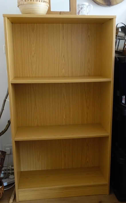Photo of free Wooden bookshelf - very good condition (Moorfields) #1