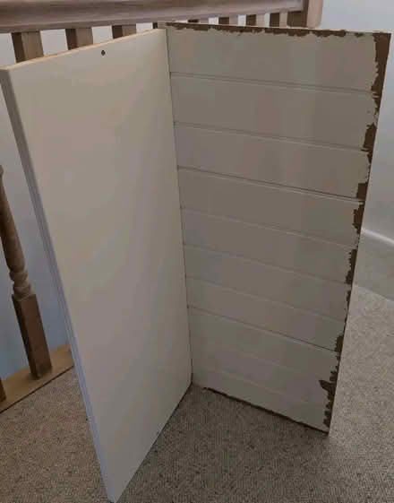 Photo of free IKEA Liatorp White/Cream Cabinet W:95cm,H:136cm,D:36cm (Salt (Saltney CH4) #4