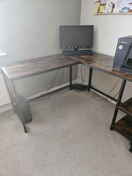 Photo of free As new corner desk (Bingley BD16) #2