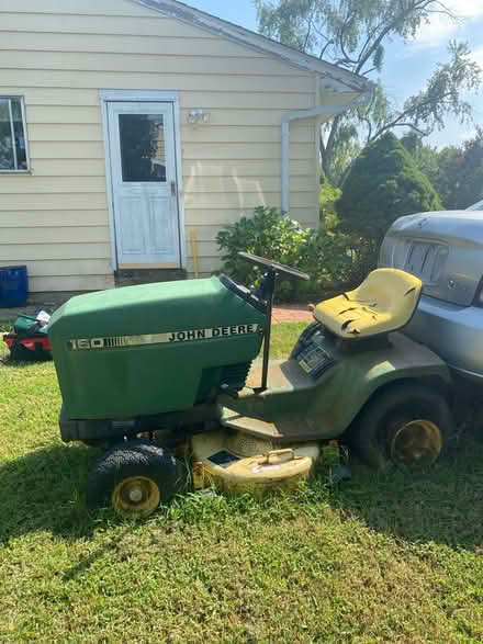 Photo of free John Deere 160 Lawn Mower - PARTS? (Crownsville/Gambrills/Crofton) #1