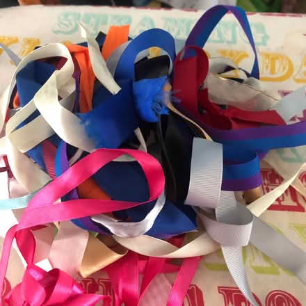 Photo of free Pile of ribbons (Westbury Wilts BA13) #1