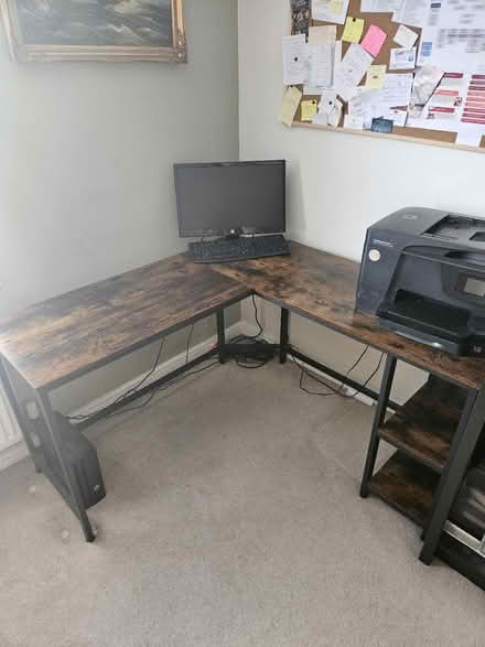 Photo of free As new corner desk (Bingley BD16) #1