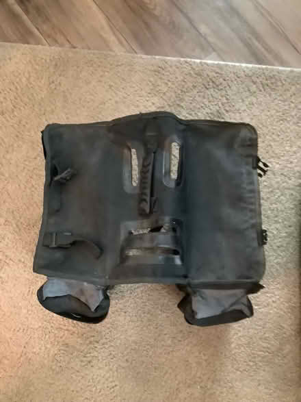 Photo of free Bicycle panniers, on rear tire rack (Ypsilanti,byEllsworth&Mich Ave) #3