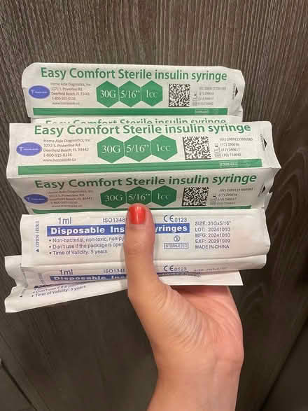 Photo of free 26 insulin syringes (Kirkland) #1