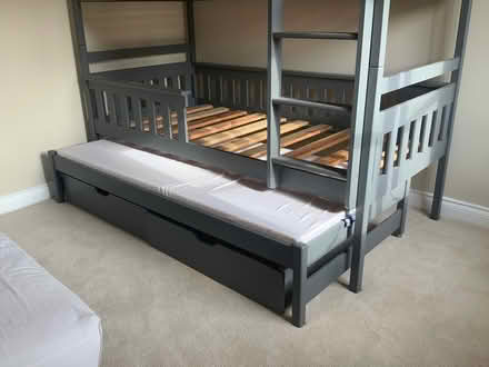 Photo of free Bunk Bed plus truckle bed and drawers (Church Icomb GL54) #2