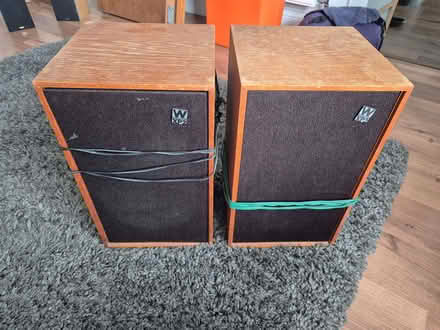 Photo of free Wharfdale Shelton XP2 Speakers x2 (1970's) (Bengeo SG14) #1