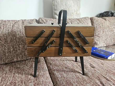 Photo of free Vintage sewing box needs work (E15 1HB) #1