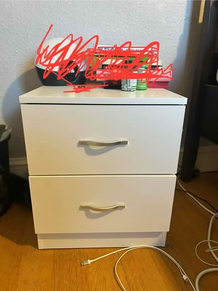 Photo of free IKEA bedside cabinet drawers (SE4) #1