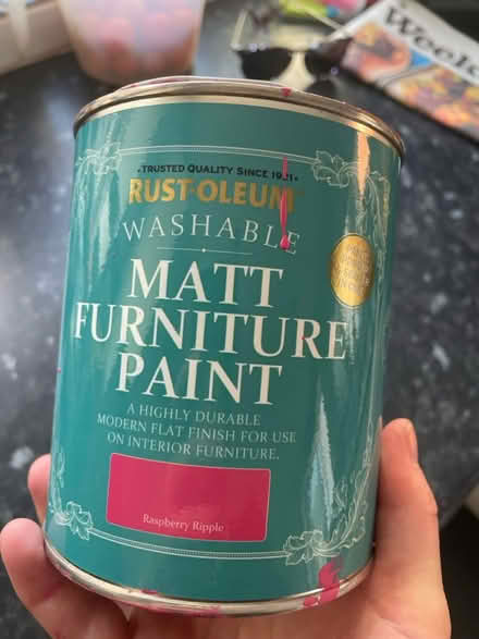 Photo of free Bright pink furniture paint (Branksome, BH12) #1