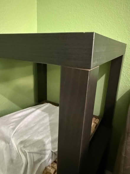 Photo of free 2 ikea lack tables in espresso (San Jose/ Santa Clara border) #1