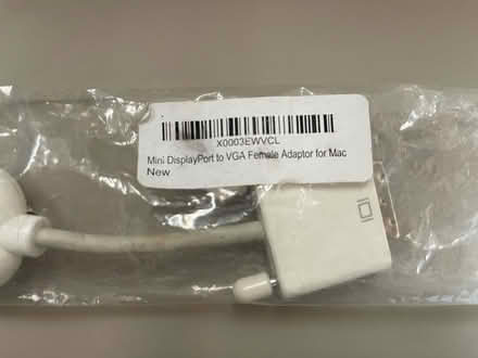 Photo of free Mini DisplayPort to VGA Adaptor (Chingford Mount, E4) #2