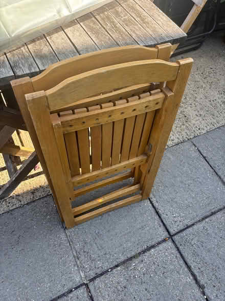Photo of free 2 x wooden chairs (Hartnup St & Tonbridge Rd ME16) #2