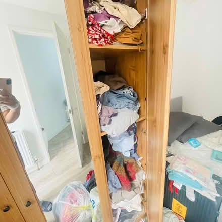 Photo of free Solid wood wardrobe (EN5 5AY) #3