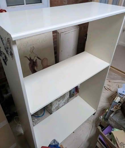 Photo of free IKEA Liatorp White/Cream Cabinet W:95cm,H:136cm,D:36cm (Salt (Saltney CH4) #3