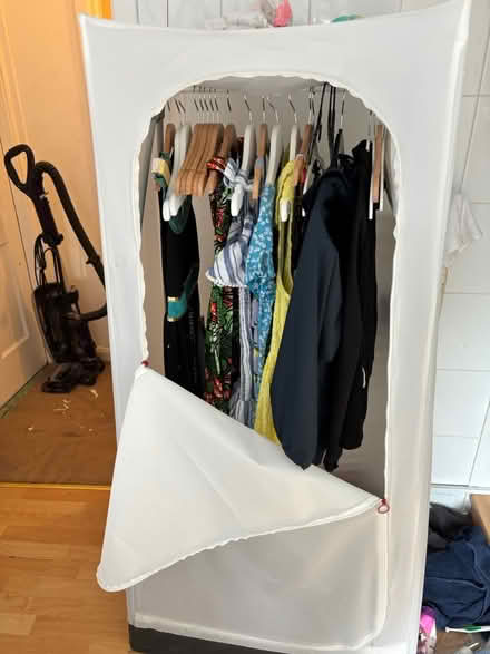 Photo of free IKEA lightweight wardrobe - used (Chessington KT9) #2