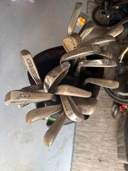 Photo of free Assorted golf clubs and bag (Allestree, DE22) #1