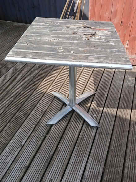 Photo of free Bistro table (Westlea SN5) #1