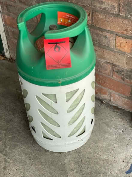 Photo of free Empty gas bottle for bbq (Waltham Abbey EN9) #1