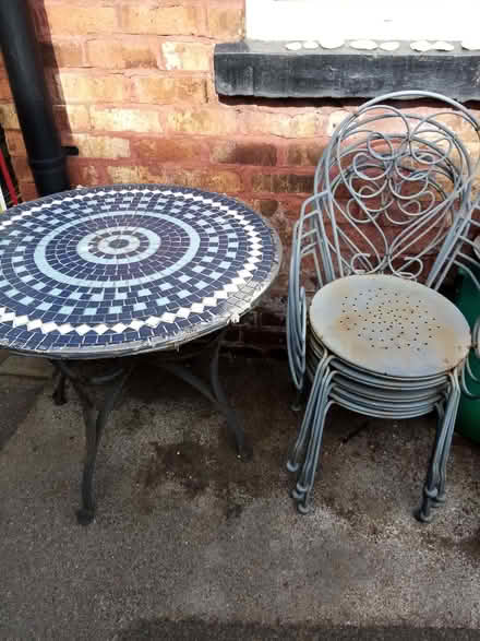Photo of free Garden table and chairs (Southport PR8) #1