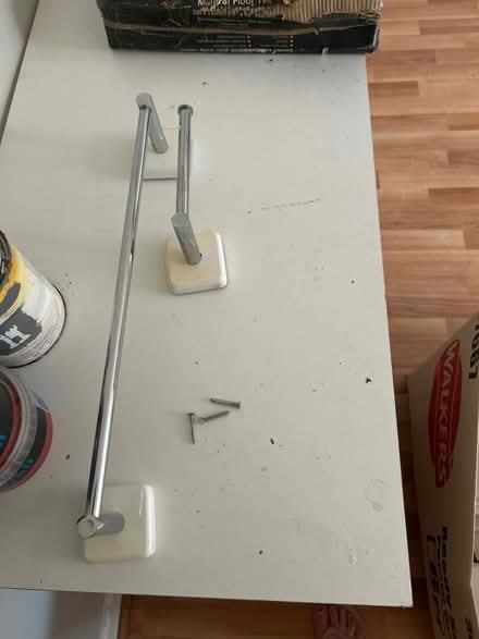 Photo of free Towel rail and toilet holder (Plumstead SE18) #1