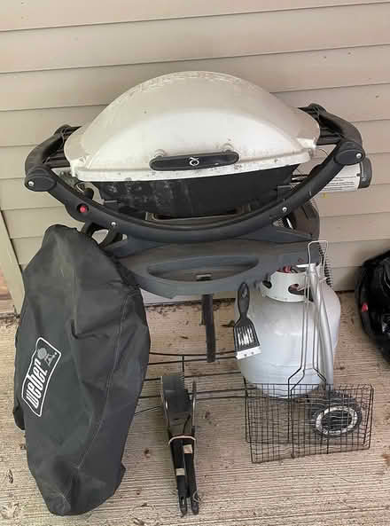 Photo of free Weber Grill, stand, tools (Chevy chase Md) #1
