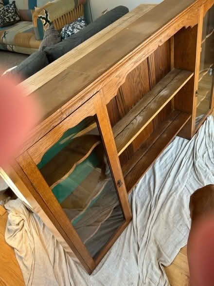 Photo of free Oak Wall cabinet/ dresser top (Rodborough) #1