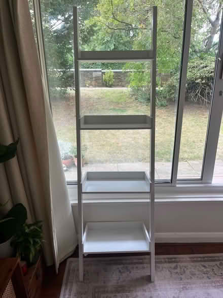 Photo of free White ladder shelves (Barnes SW15) #1