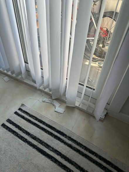 Photo of free White vertical blinds (Ninelms SW8) #2