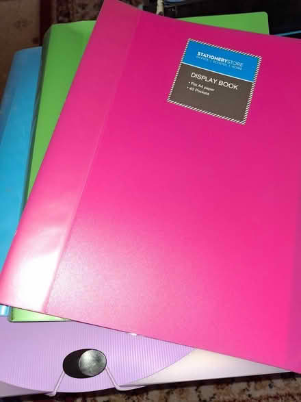 Photo of free Expanding File and Display Books (Locks Heath SO31) #3