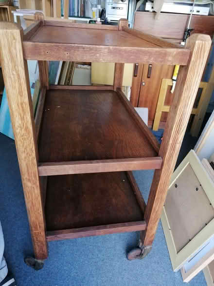 Photo of free 3 Tier Wooden Trolley (CT12) #1