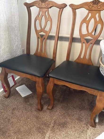 Photo of free Two Dining Chairs (Bradford BD14) #1