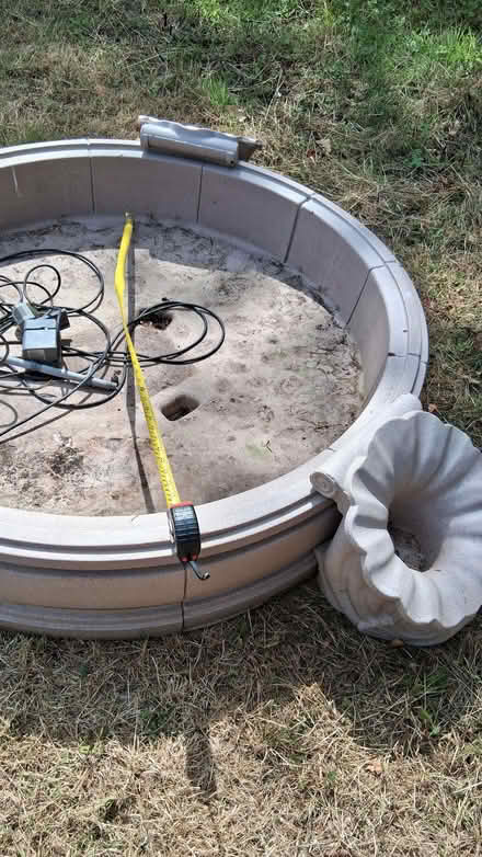 Photo of free Plastic stone effect pond/ water feature (Raymond's Hill EX13) #2