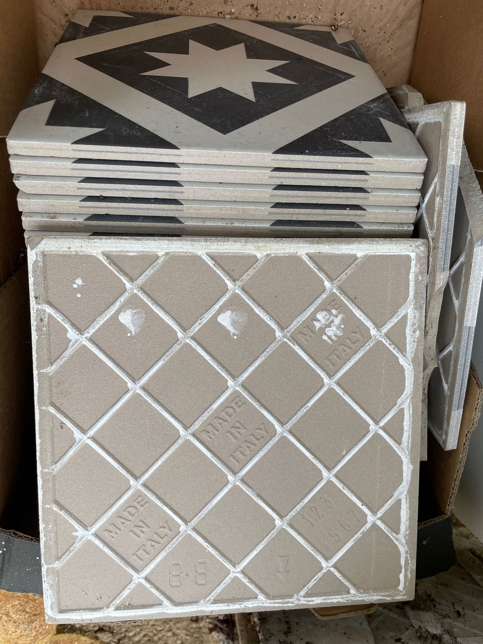 Free: Unused Ceramic floor tiles (Northaw EN6) - Potters Bar Freegle