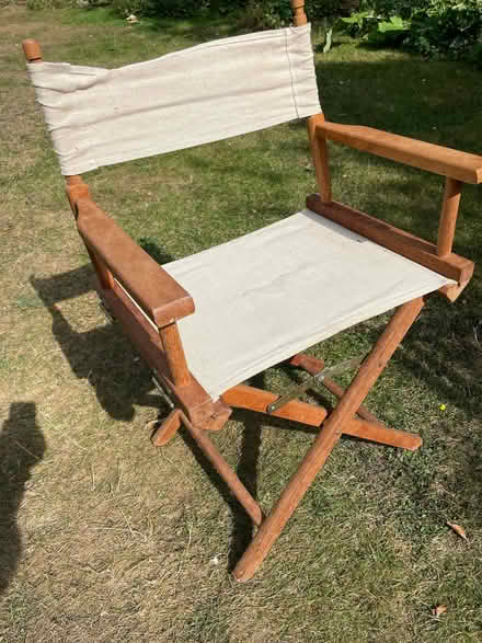Photo of free Folding "Directors" chair. (Sandford-on-Thames OX4) #1