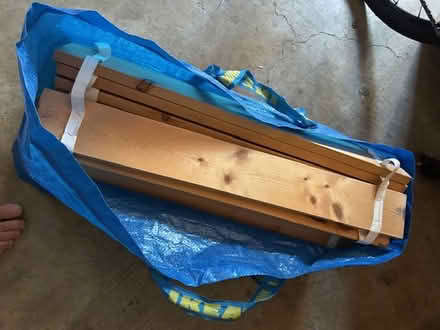 Photo of free wood slats for bed frame (West End San Rafael) #1