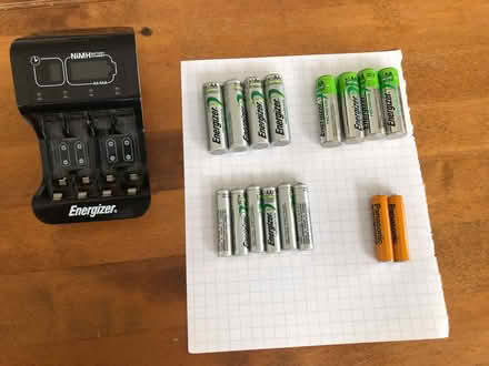 Photo of free Rechargeable AA and AAA batteries with Smart Charger (Twyford RG10) #1