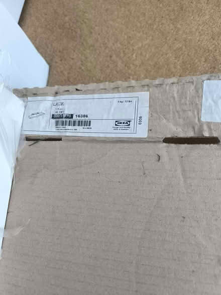 Photo of free 3 Ikea lack shelves 110 x 26cm (Blackrock, Co Dublin) #1