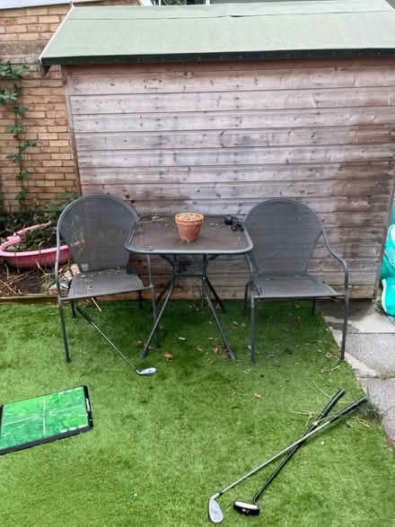 Photo of free Table and two chairs for the garden (Defworth SL4) #1