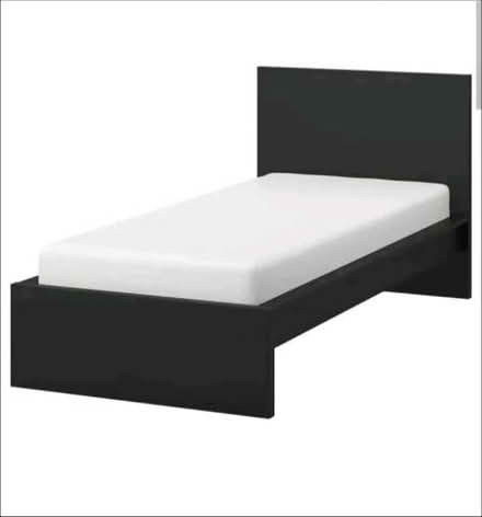 Photo of free Malm Single Bed Frame Black (Gosport, PO12) #1